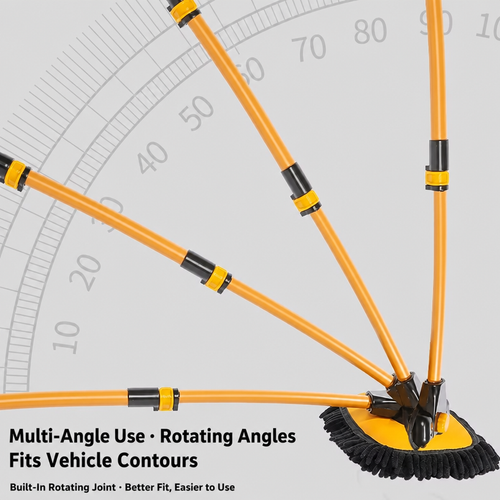 Car Wash Brush Mop Microfiber Car Washing Sponge with Long Handle