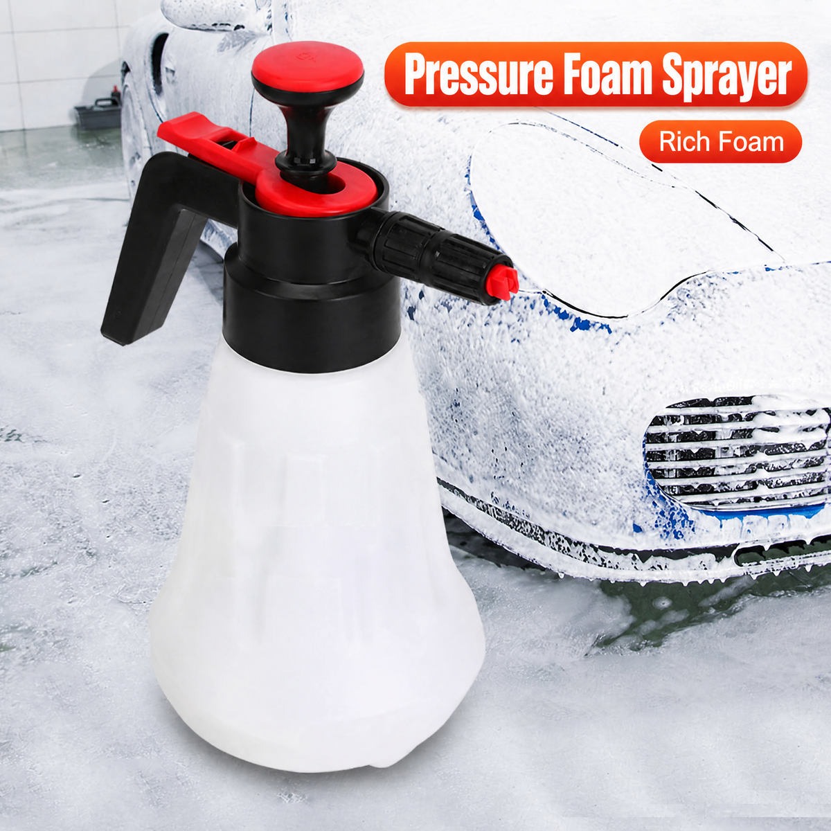 1.5L PA Foam Cannon - Premium Automotive Detailing Tool by Vehpartz