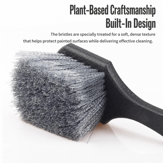 Scratch-Free Wheel & Tire Brush - Premium Automotive Detailing Tool by Vehpartz