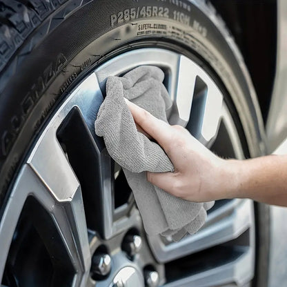1200 Washes Microfiber Towels 5Pcs - Premium Automotive Detailing Tool by Vehpartz