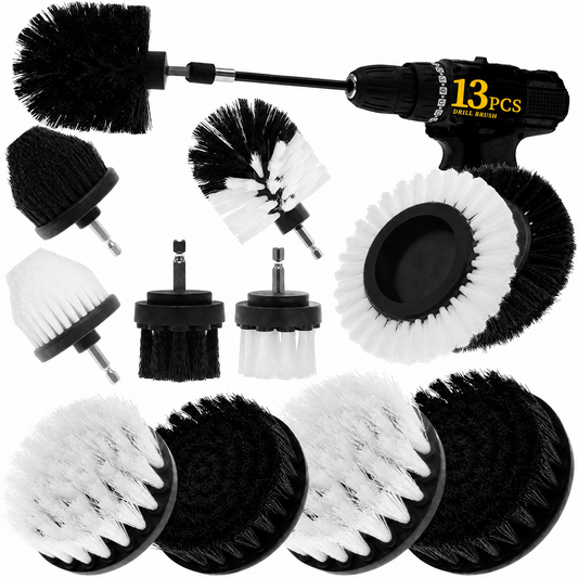 Car Detailing Drill Brushes Set(Drill Not Included)