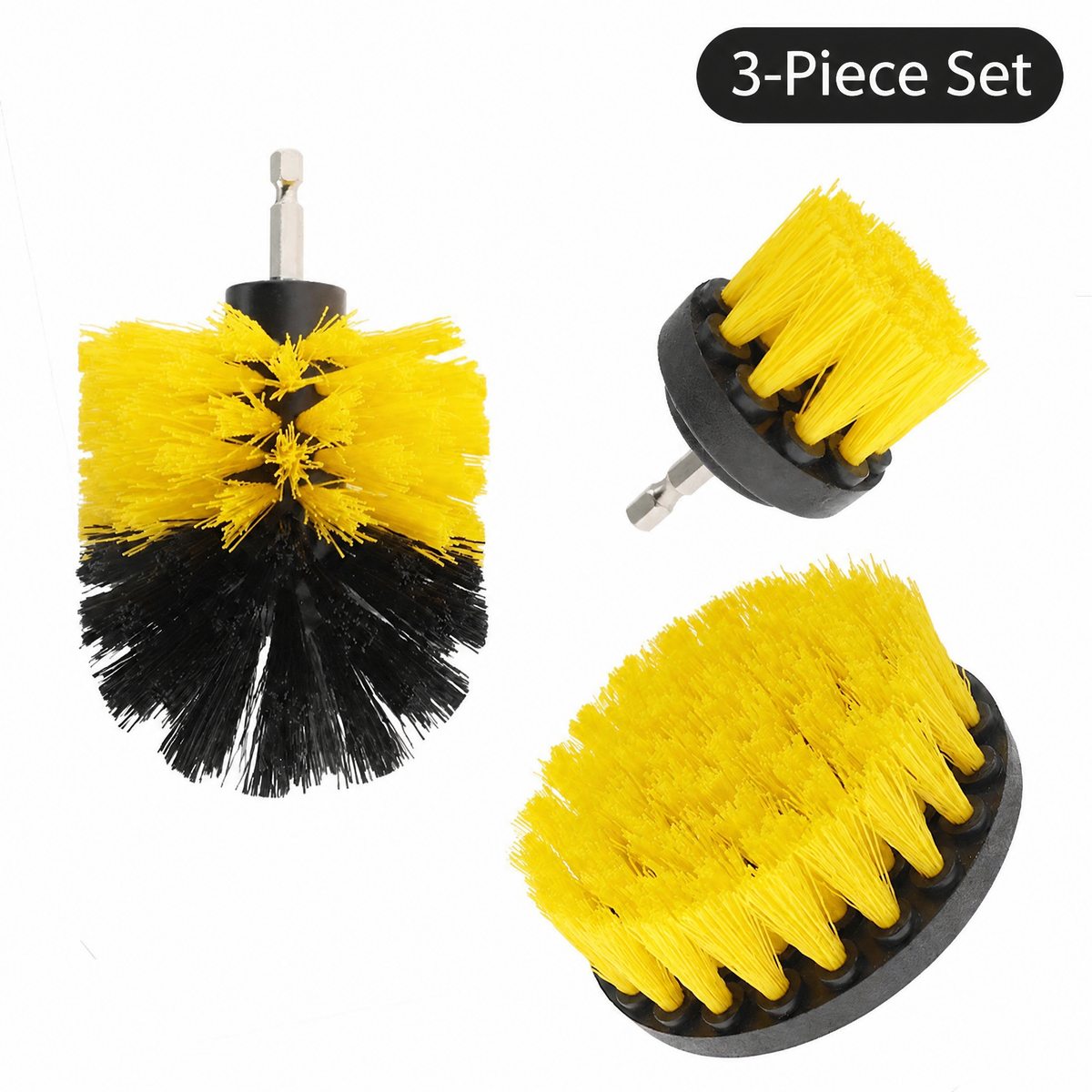 Car Detailing Drill Brushes Set(Drill Not Included)