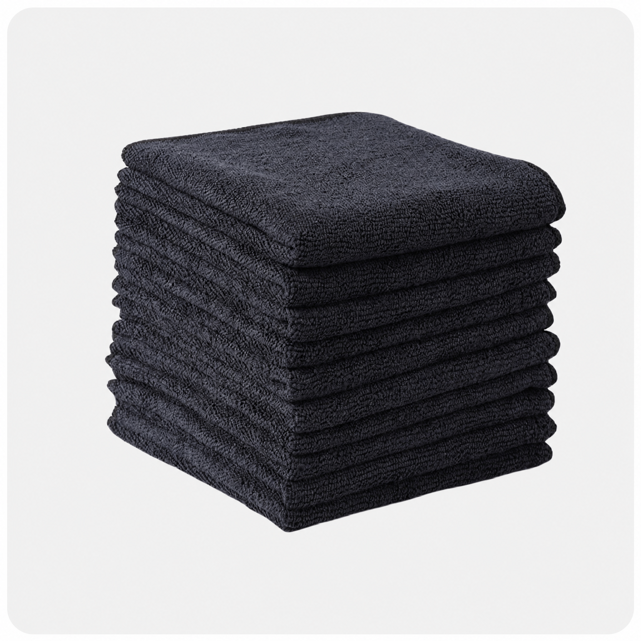 Microfiber Cleaning Cloth Light Green - 5 Pcs- High Performance - 1200 Washes, Ultra Absorbent Towels Weave Grime & Liquid for Streak-Free Mirror Shine - Car Washing Cloth