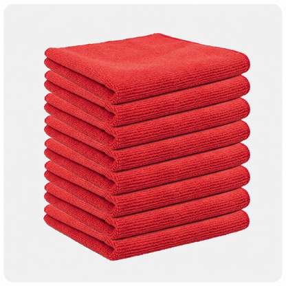 1200 Washes Microfiber Towels 5Pcs - Premium Automotive Detailing Tool by Vehpartz